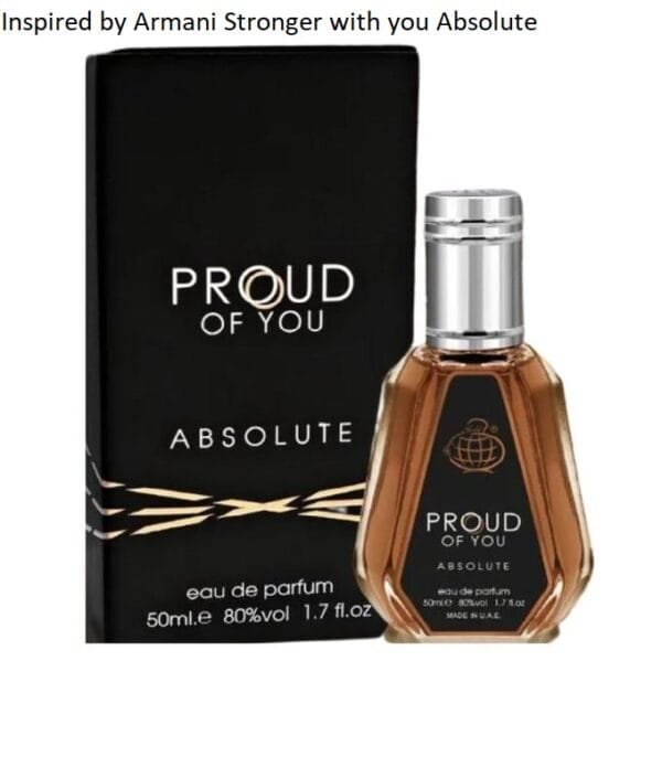 Proud of you Absolute 50ml EDP By Fragrance World